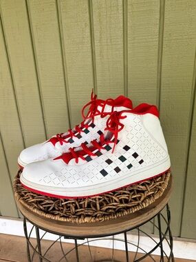 Nike Air Jordan Illusion White University Red 705141-115 Men's Size 14